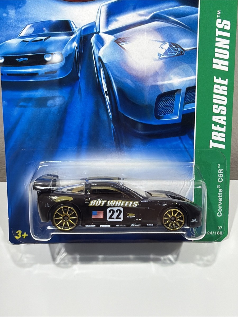ホットウィール TREASURE HUNTS 新品 コルベットC6R Hot Wheel 4/12 CORVETTE C6R Black w/Gold Treasure Hunt HC23 | eBay