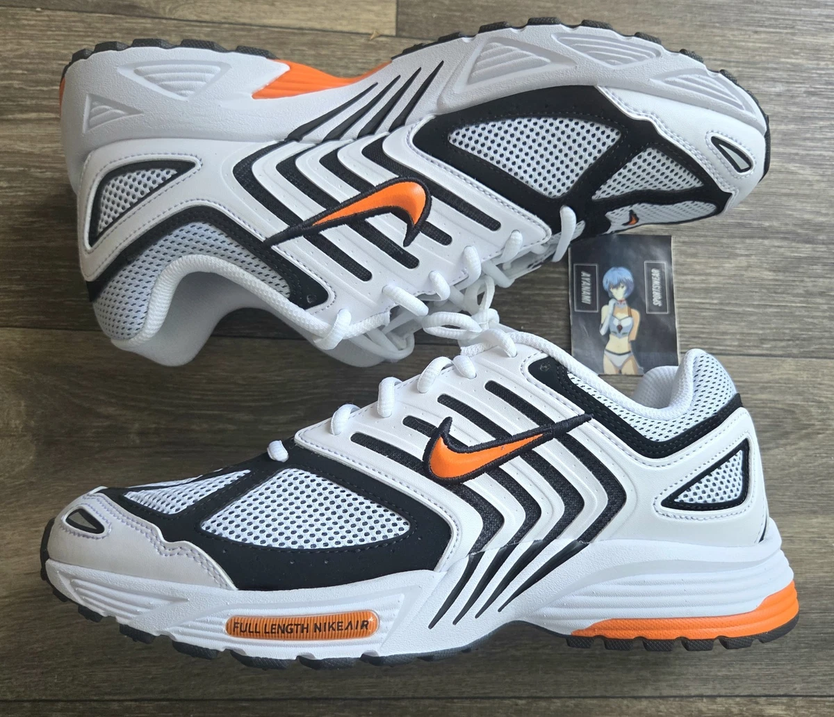 Nike Air Pegasus 2005 White Black Safety Orange BRAND NEW Size 12 NIKE INC Air Pegasus 2005 Men main image 4