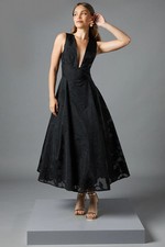 Coast Black A-Line Dress Womens Black Tie Dresses