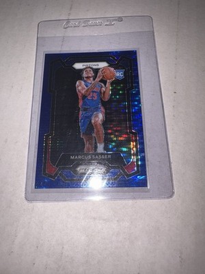 2023-24 Panini Prizm - Marcus Sasser #174 Red Seismic Prizm /299 (RC)