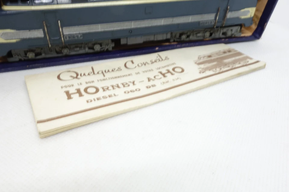 MECCANO HOrnby-acHO HO Train Locomotive Diesel CC 060 DB 5 Traction - Photo 3/4