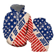 American Flag - 4th of July Hoodie Good New Design HOt Shirt