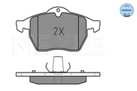 NEU - Meyle 0252182919 Bremsbelagsatz, Scheibenbremse FüR Opel Saab