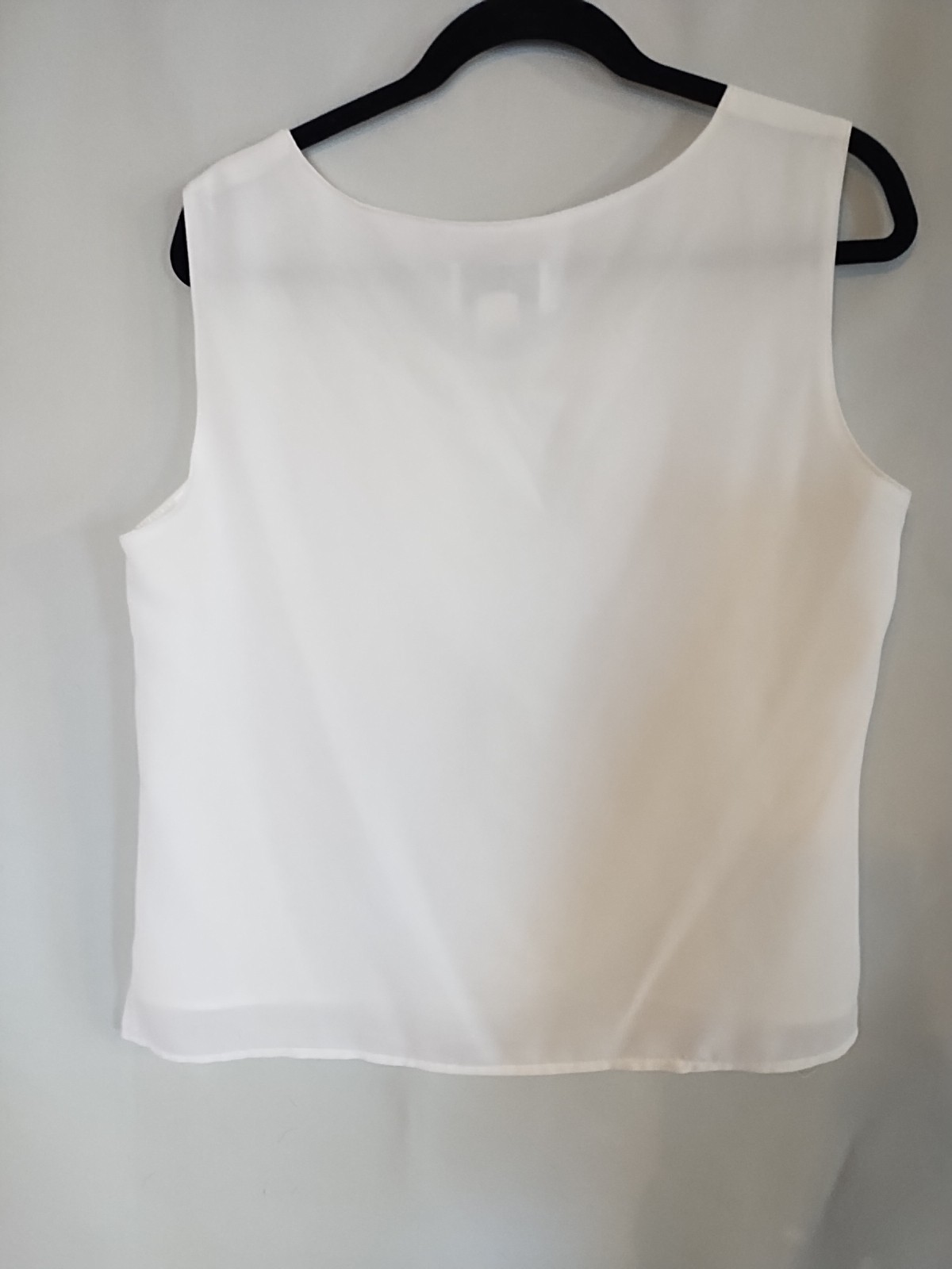 Tally Taylor Womens Top sz 14, Rhinestone Accent, Sleeveless Pullover Blouse