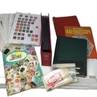 Collection Vintage Stamp Albums x5 +Used GB & World Stamps Plus 1st Day Covers
