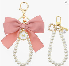 2Pcs Bag Charms / Keychains,Purse Chain Charm Cute Keychains For women Desinger