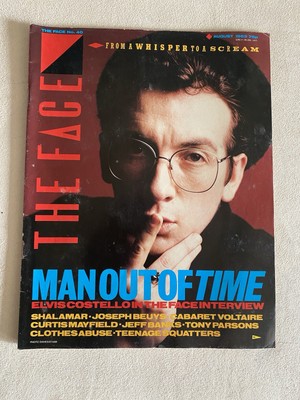 The Face Magazine August 1983 Elvis Costello Issue #40
