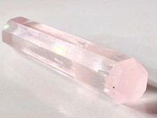 Ultra Rare Aesthetic Peachish Color Jeremejevite Crystal Raw Natural Specimen