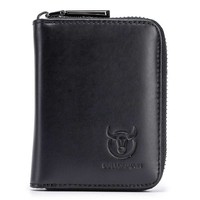 5X Leder Herren GeldböRse Karten Paket ReißVerschluss Karten Etui Inhaber 3165