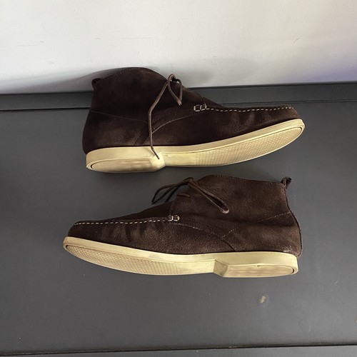 Nicholas Deakins Rohan Wildleder Herren Stiefel UK 10 Braun Knöchel Chukka Freizeit Smart - Bild 9 von 15