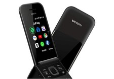 Noka 2720 V Flp NOKTA1295 4G LTE Verzon 4GB 512MB Black Cell Phone