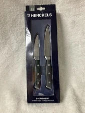 2 HENCKELS Forged Accent Razor-Sharp Paring Knives, German Engineered NIB