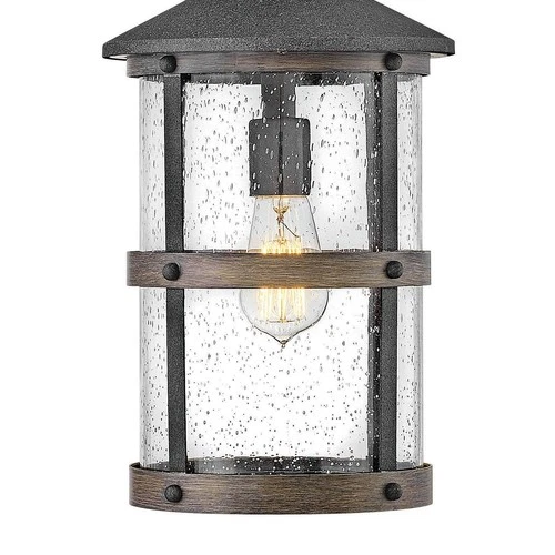 Hinkley Lakehouse 17 3/4" High Aged Zinc Outdoor Lantern Hanging Light - Picture 6 of 6