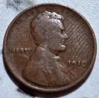 1910 P Lincoln Wheat Cent Penny Estate Find Circulated Old US Copper Coin BIN651