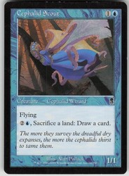Cephalid Scout #74 Odyssey Magic: The Gathering Common