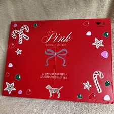 Victoria  s Secret Pink 12 Days Of Christmas Cheeky Panties XL Limited Edition