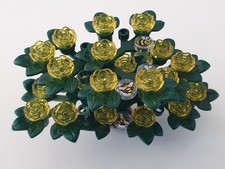 1 Lego Busch / Hecke mit transparent gelbe Ro...