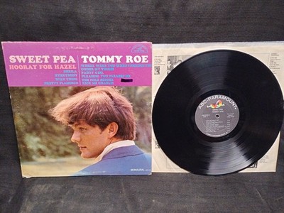 Tommy Roe Sweet Pea Vinyl LP ABC-Paramount records ABC-575 1966