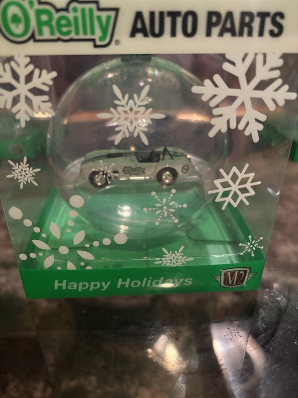 2025 M2 MACHINES O'REILLY Exclusive Christmas Ornament 1965 Shelby 427 Cobra