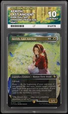 MTG Final Fantasy - Aerith, Last Ancient - Chocobo Track Foil Ace Graded 10