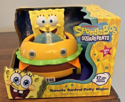 SpongeBob SquarePants Patty Wagon Burger Remote Control Car Wireless Nickelodeon