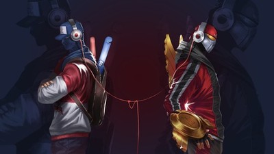Zed League Of Legends Shen Skt T1 Taipei Assassins Anime Playmat Desk Mat