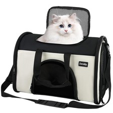 TSA Airline Approved Soft-Sided Pet Carrier for Small to Medium Cats and Pupp...
