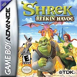 Shrek: Reekin' Havoc - Game Boy Advance GBA Game