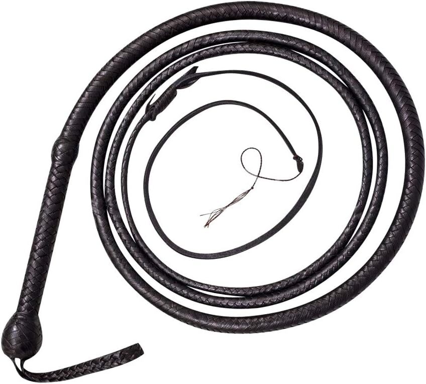 Bullwhip With Wooden Handle 7ft Australian Stock Whip - Wooden