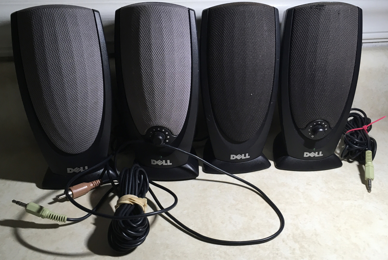 Speakers 4 Dell A215 Multimedia Speaker Desktop Computer Stereo Speakers eBay