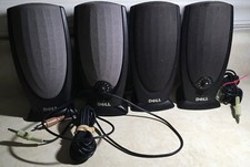 Speakers 4 Dell A215 Multimedia Speaker Desktop Computer Stereo Speakers