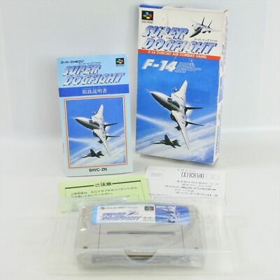 Super DOG FIGHT F-14 Dogfight Super Famicom Nintendo 1165 sf