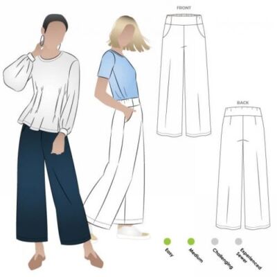 Style Arc Schnittmuster Fifi Hose Größen 18-30