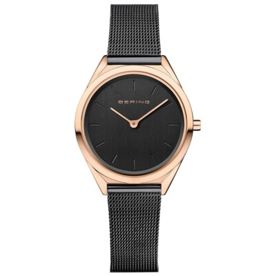 BERING Anello Donna Acciaio Inox Collezione Arctic Symphony, Design Danese Con Sistema Twist & Change