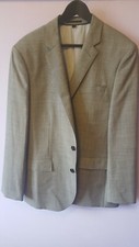 J CREW 44R Ludlow Slim-fit Suit Jacket Italian Worsted Wool Mineral Grey G1109