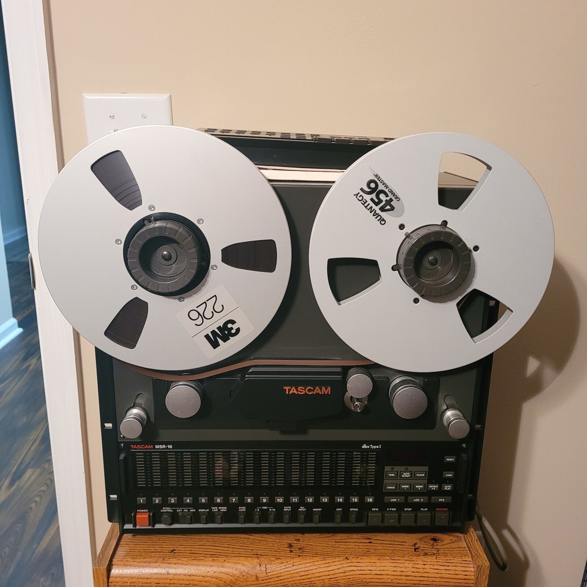 【希少美品】TASCAM MSR-16 その他もろもろ タスカム オープンリール TASCAM MSR-16 Reel to Reel 16-channel 1/2” Tape Machine w
