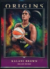 2024 Panini WNBA Origins Kalani Brown  Purple  /25