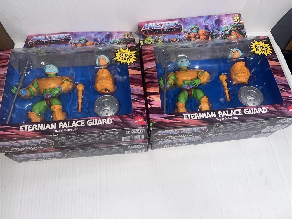 Eternian Palace Guard 2021 Masters of the Universe Origins Unpunched Card MOTU
