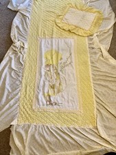 Holly Hobbie vintage bedspread and pillowcase
