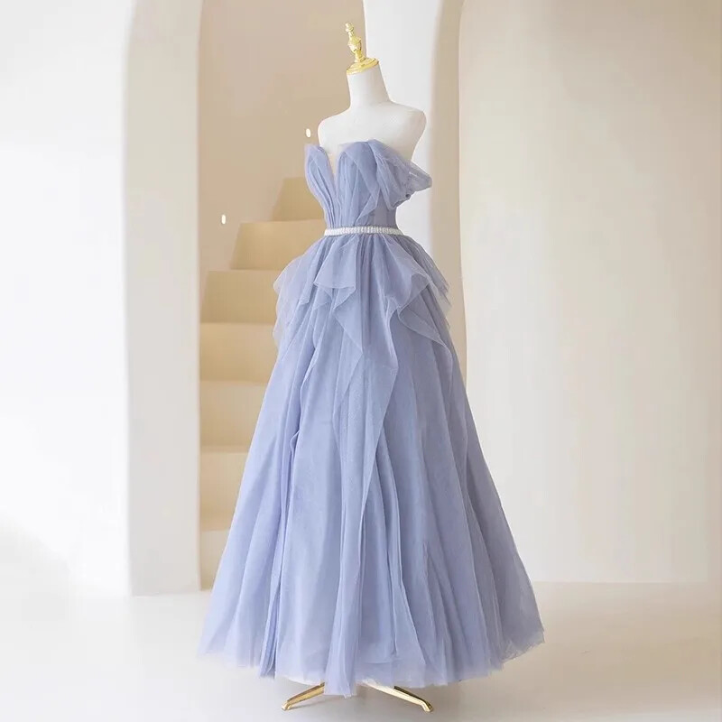 Formal Evening Dress Long Sash Girl Birthday Wedding Party Gown Occasion  Dresses | eBay