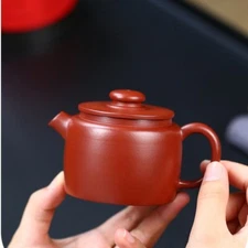 Chinese Kungfu Tea Pot Handmade Dahongpao Clay Real Yixing Zisha Pot Marked New