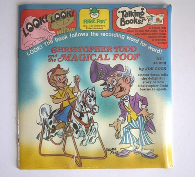 Christopher Todd & der magische Foof von Joe Cook Buch & Schallplatte Peter Pan versiegelt