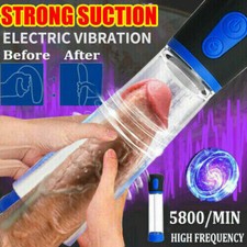ED Penis Enlarger Vacuum Penis Pump for Beginners Male Erection Enlargement NEW
