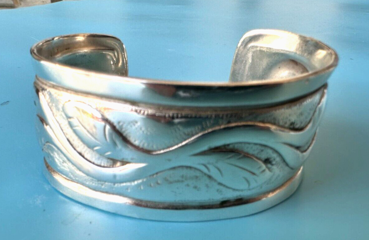 CARDON SIGNED SOLID STERLING SILVER HAND WROUGHT … - image 4