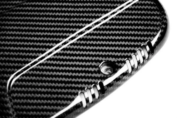 Cubierta del motor del alternador para BMW R1100S Boxer Cup fibra de carbono Foto 3 de 4