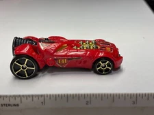 2009 Hot Wheels McDonalds Promotional  RocketFire Red 1:64 Happy Meal Car