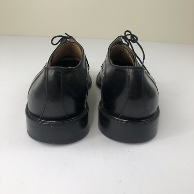 Florsheim Imperial 92662 Vintage Black Oxford Shoes Florsheim Imperial 92662 Vintage Black Leather Oxford Dress  main image 3