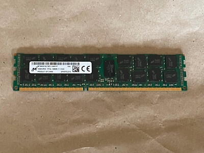 16GB  Micron MT36KSF2G72PZ-1G6E1FF PC3L-12800R ECC Reg Sever RAM
