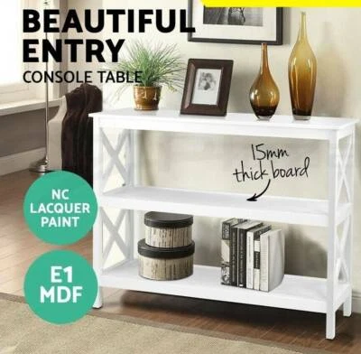 Hall Console Table Entry Hallway Side Book Shelf Display - Entry Hall Furniture Perth Hall Console Table Entry Hallway Side Book Shelf Display - Entry Hall Furniture Perth