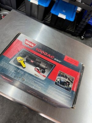 NEW! Warn 80010 Electric Winch, 1000AC 115V AC 3/4 HP